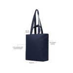VINGA Hilo AWARE™ recycled canvas zip tote - Image 7