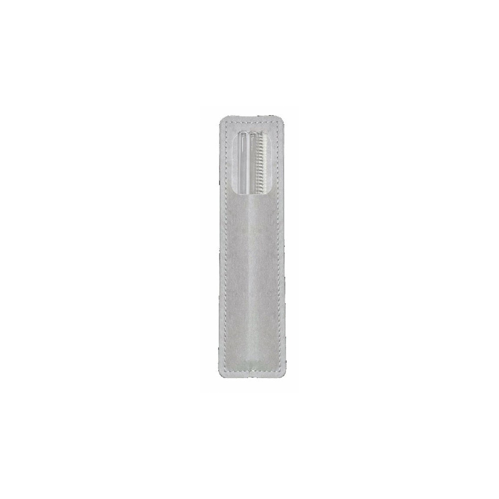 2er_trinkhalmset_Glas Ecotaste 2-piece drinking straw set, glass "Germany" in a case, incl. laser engraving - Image 1