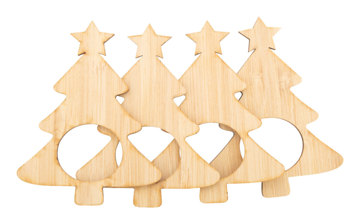 Julmiddag napkin ring set - Image 3