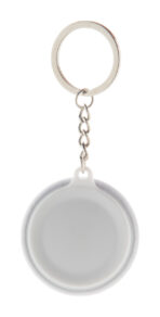 KeyBadge RPET Mini pin button keyring - Image 4
