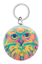 KeyBadge Maxi pin button keyring - Image 3