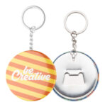 KeyBadge Bottle pin button keyring - Image 2