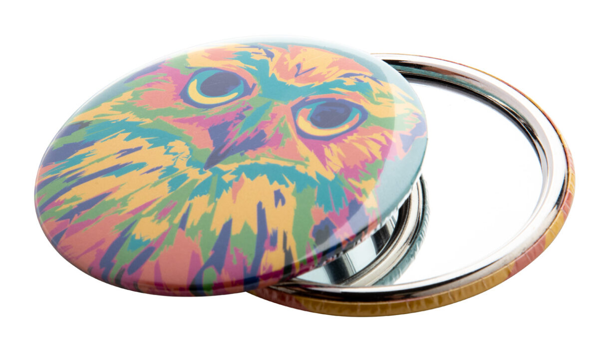 BeautyBadge pin button pocket mirror - Image 7