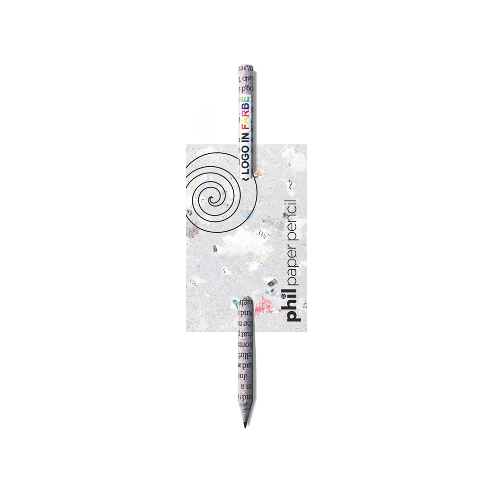 Phil small attachment card for Phil newsprint paper pencil