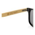 Prism RCS recycled plastic sunglasses with bamboo frame - Slika 5