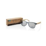 Prism RCS recycled plastic sunglasses with bamboo frame - Slika 9
