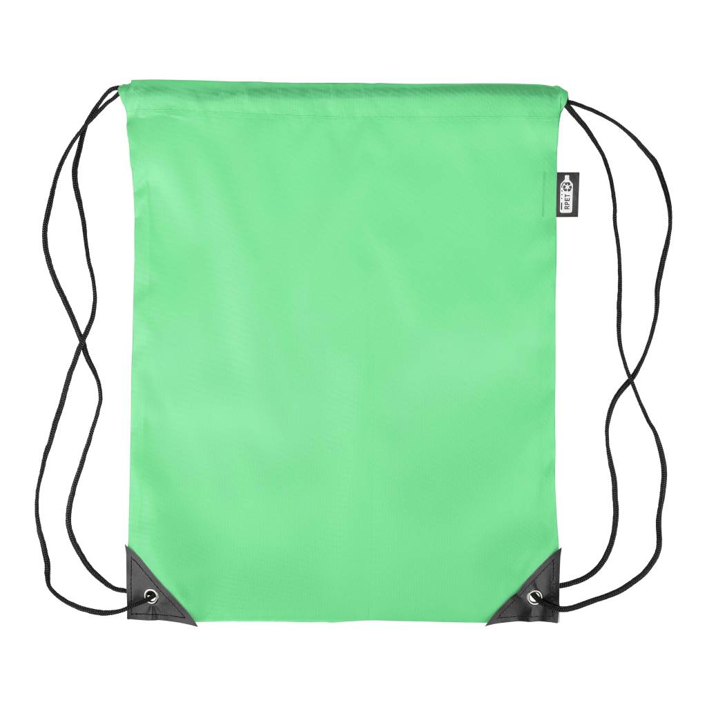 g00G1204076-00G029999999-0 Recycled rPET polyester (210D) drawstring backpack Enrique - Image 1