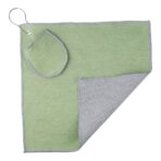 rPET golf towel Idris - Image 7