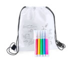 Carle colouring drawstring bag - Image 2
