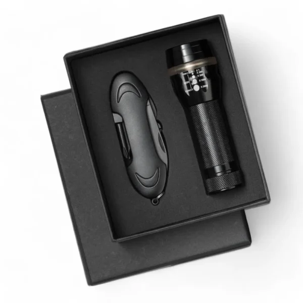 SET COLORADO I: LED TORCH AND A POCKET KNIFE
