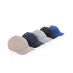 Milo AWARE™ recycled heather 6 panel cap 200gr - Slika 8