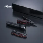 OPTIMA SET III: MULTITOOL, RESCUE KNIFE, AND LARGE FLASHLIGHT