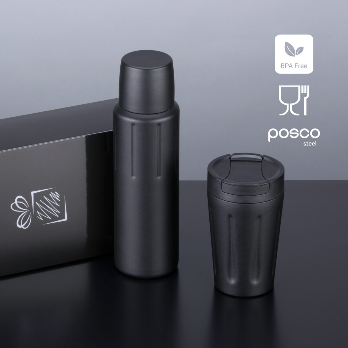 SCANDIC SET: COFFEE MUG AND THERMOS - Slika 1
