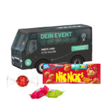 3D present bus, Lindt LINDOR milkballs