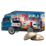 3D present truck, 4 WEISS mini gingerbreads - Image 2