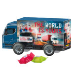 3D present truck, Ritter SPORT Schokowürfel - Image 2