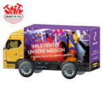 3D present truck, ready to fill