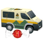 3D present van, Lindt LINDOR milkballs - Image 2