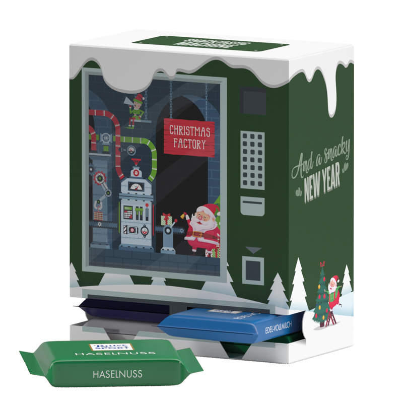 adventsautomat_eco_midi_ritter_sport Advent machine eco midi, 24 Ritter SPORT mini mixed - Slika 1