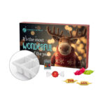 Advent calendar eco L, cardboard inlay, LINDOR Milk balls