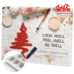 Advent calendar eco XL, cardboard inlay, customised content