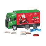 Advent calendar truck, neapolitain in glassin paper