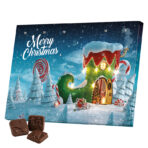 Classic desk Advent calendar, blister filled with cocoa-free chocolate alternative - Slika 2