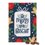 Classic wall advent calendar, german puzzle motif, landscape, Friedel milk chocolate