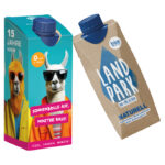 Drink pack promotional case with Landpark mineral water,