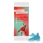 Trolli jelly gum single "shark", recycable paper white - Image 2