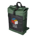 rPET polyester (600D) roll-top backpack Yani - Image 11