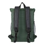 rPET polyester (600D) roll-top backpack Yani - Image 4