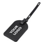 Recycled PU luggage tag Isen - Image 5
