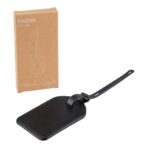 Recycled PU luggage tag Isen - Image 7