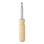 Rubberwood screwdriver set Leni