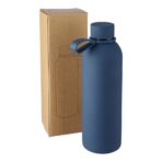 Recycled stainless steel double-walled drinking bottle (500 ml) Sena - Slika 5