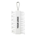 Recycled ABS golf tee set Aveline - Image 4