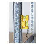 Recycled ABS spirit level keychain Indira - Image 4