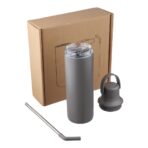 Stainless steel double-walled drinking bottle (500 ml) Omari - Slika 22