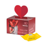 Mini gift box heart, Ritter SPORT chocolate cubes chocolate crisp - Slika 2