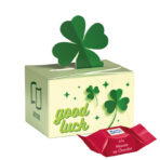 Mini gift box cloverleaf, Ritter SPORT chocolate cubes Mousse au Chocolat - Slika 2