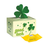 Mini gift box cloverleaf, Ritter SPORT chocolate cubes chocolate crisp - Slika 2