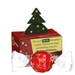 Mini gift box christmas tree, LINDOR Milk ball - Slika 2