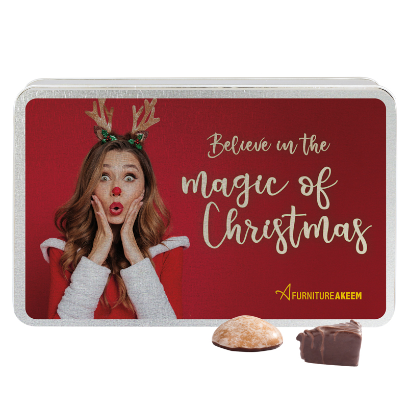 geschenkdose Metal gift box, Haeberlein-Metzger gingerbread selection - Image 1