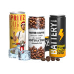 Limenka za piće 250 ml Isodrink Light, bijeli omot od folije