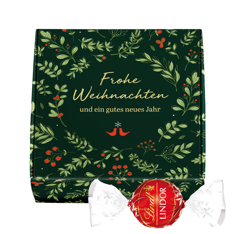 klappbox_s_lindt_lindor_weihnachten Flip box S, Klett santa claus - Slika 1