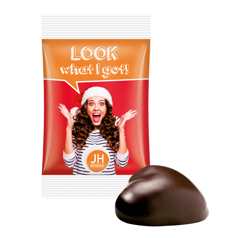 lebkuchen_herz WEISS gingerbread heart, recyclable paper white - Image 1