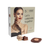 Lindt present, promotional slipcase "christmas tree", Lindt Mini Pralinés