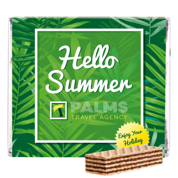 Manner Original, white cardboard promotional case