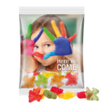 Maxi bag 50g, foil transparent, Trolli fruit jelly gums plane - Image 2